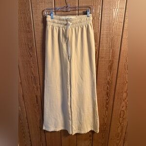 MOTHER Move It Sweatpants Small Yellow NWOT